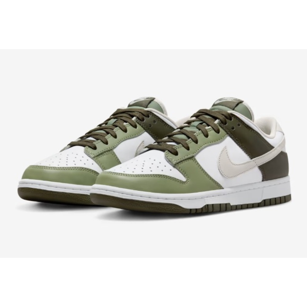 Nike Dunk Low "Oil Green" Men's Sneakers FN6882-100 Size US 9.5